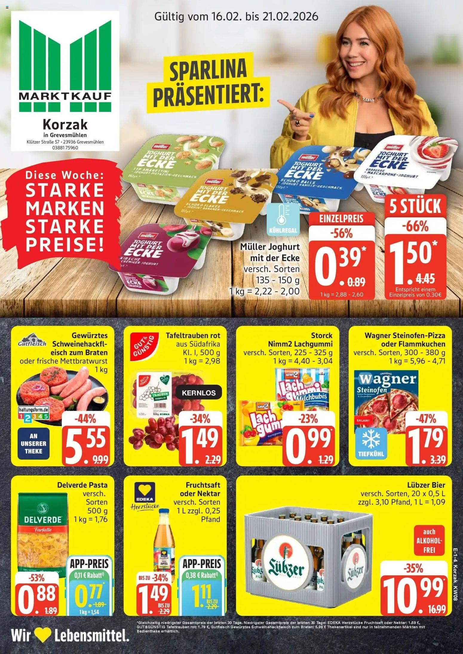 Vorschau von dem Prospekt des Geschäftes Marktkauf, gültig ab dem 16.02.2026
