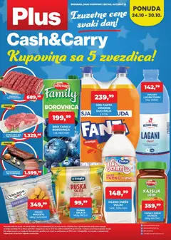 Pregled Plus Cash & Carry kataloga - važi od 24.10.2025