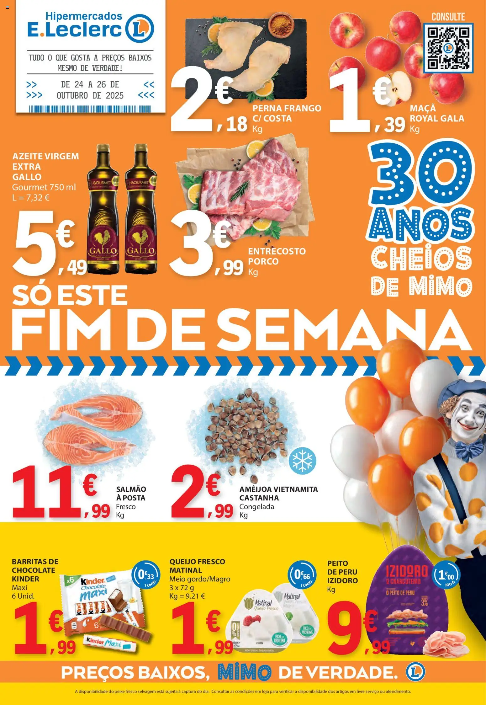E.Leclerc Folheto de 24/10/2025 - catálogo esta semana - página 1