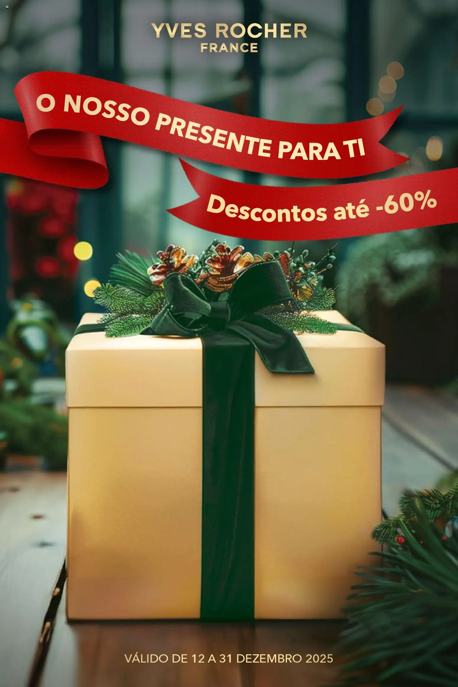 Pré-visualização do folheto da loja Yves Rocher válida a partir de 12/12/2025