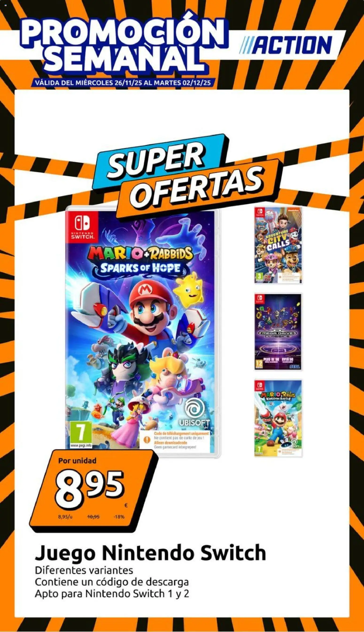 Vista previa del folleto de la tienda Action válido desde el 26/11/2025 