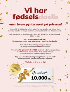 Eksempel på tilbudsavis Tilbudsavis fra butik Daells Bolighus gyldig fra 29/10/2025 | Side: 3