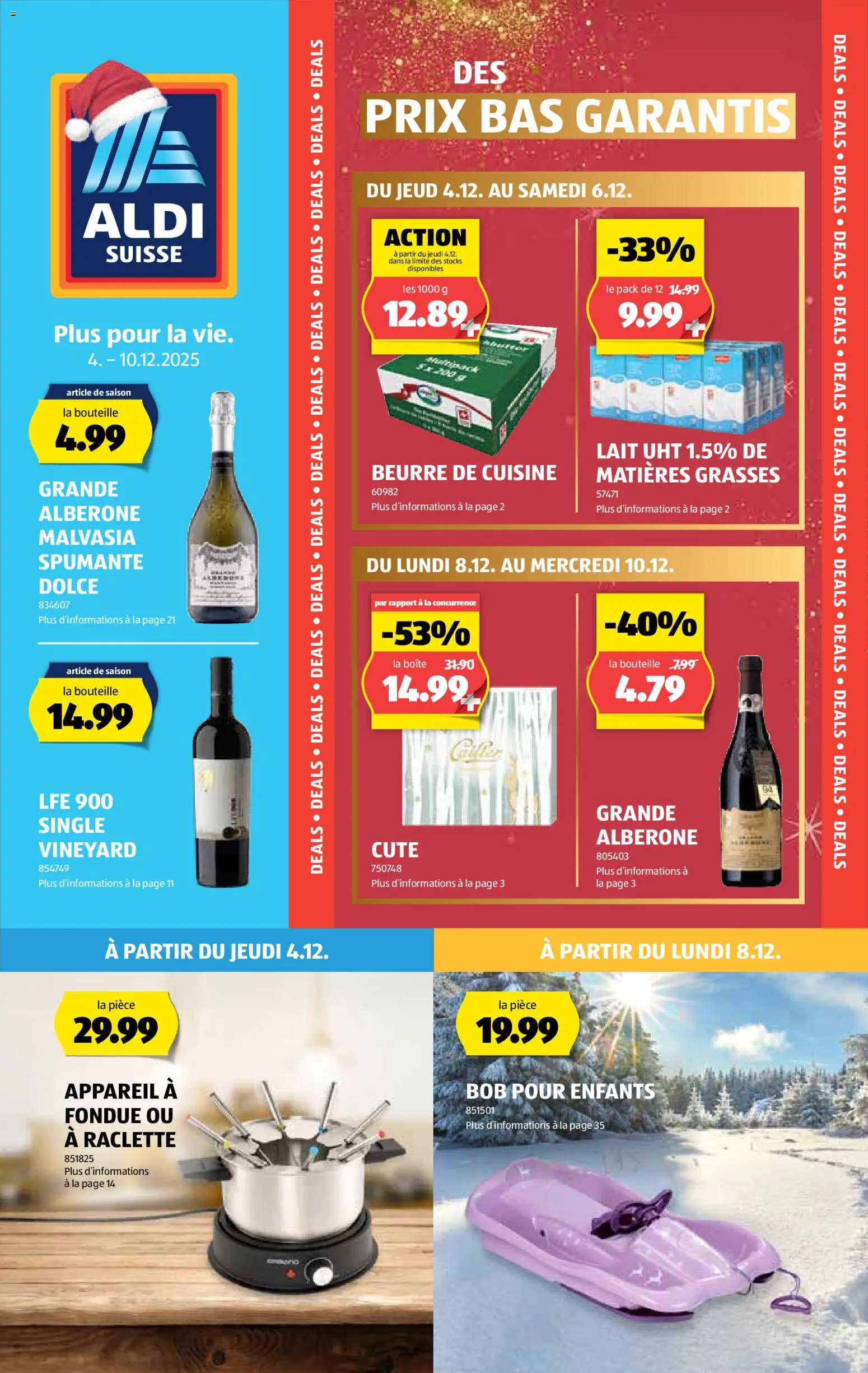 Vorschau des Merkblatts Aktionen FR vom Shop Aldi gültig von 04.12.2025 bis 10.12.2025