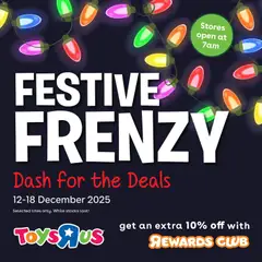 Preview of Toys R Us flyer valid from 12/12/2025