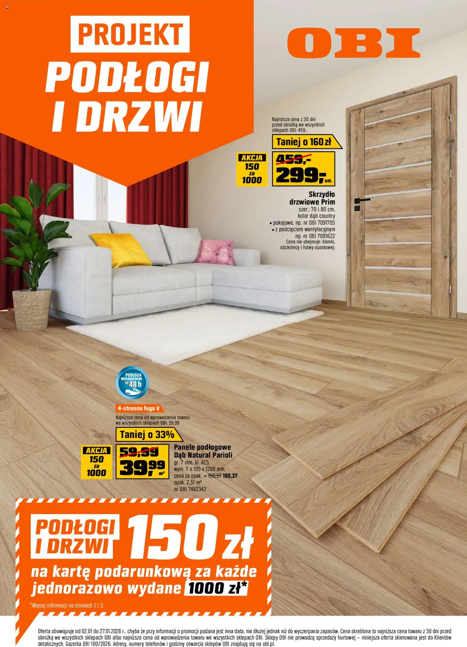 Pogląd gazetki "Gazetka" ze sklepu OBI ważnej od 02.01.2026