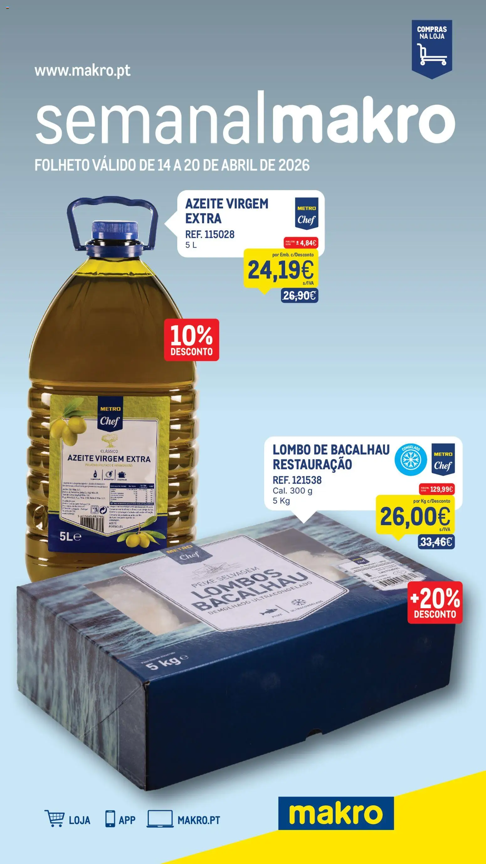 Pré-visualização do folheto da loja Makro válida a partir de 14/04/2026