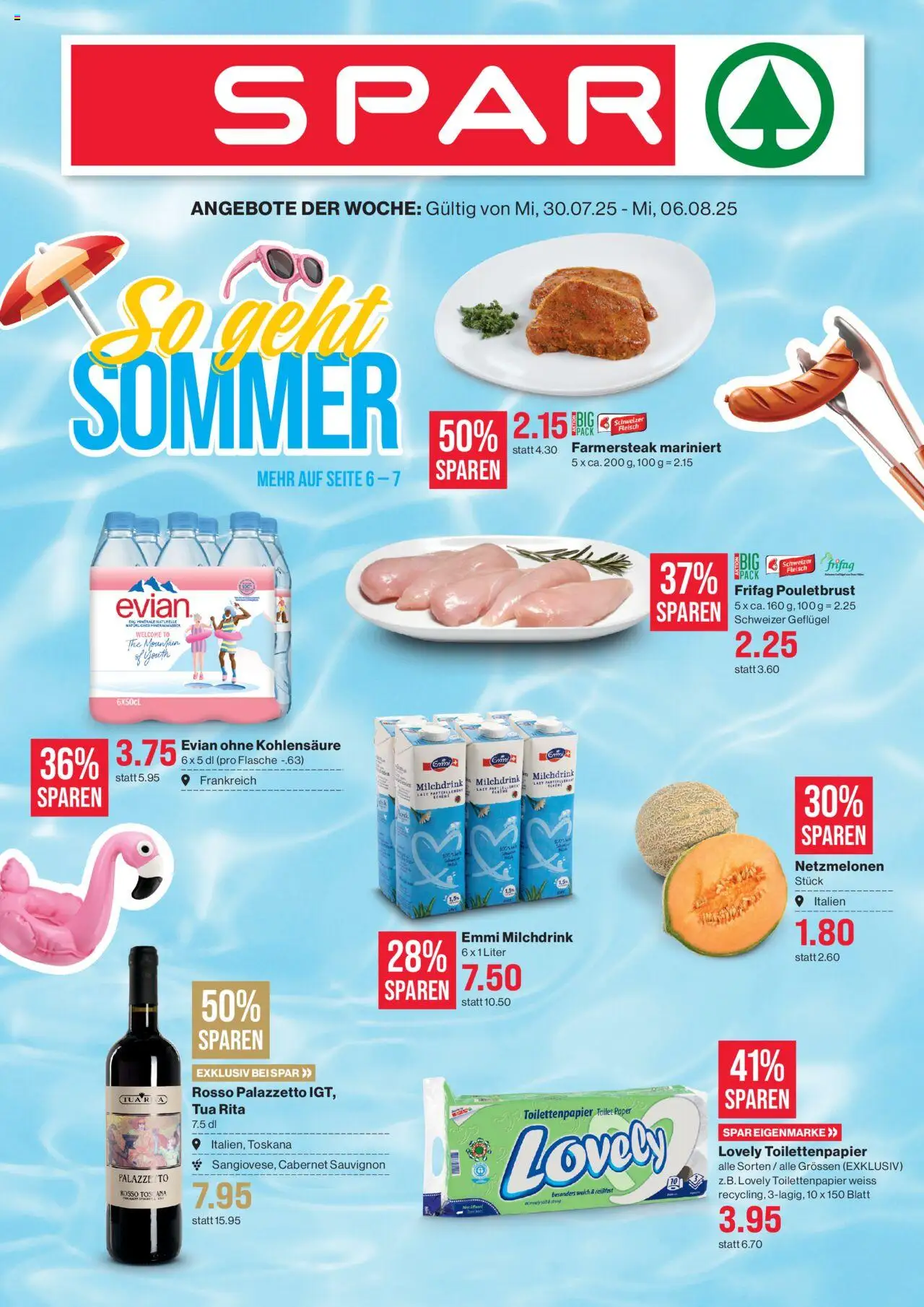SPAR Aktionen ab 30.07.2025 - Seitennummer 1