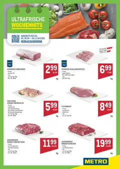 Vorschau der Angebote: Metro Metro angebote Angebote Wochenhits gültig ab 05.04.2026