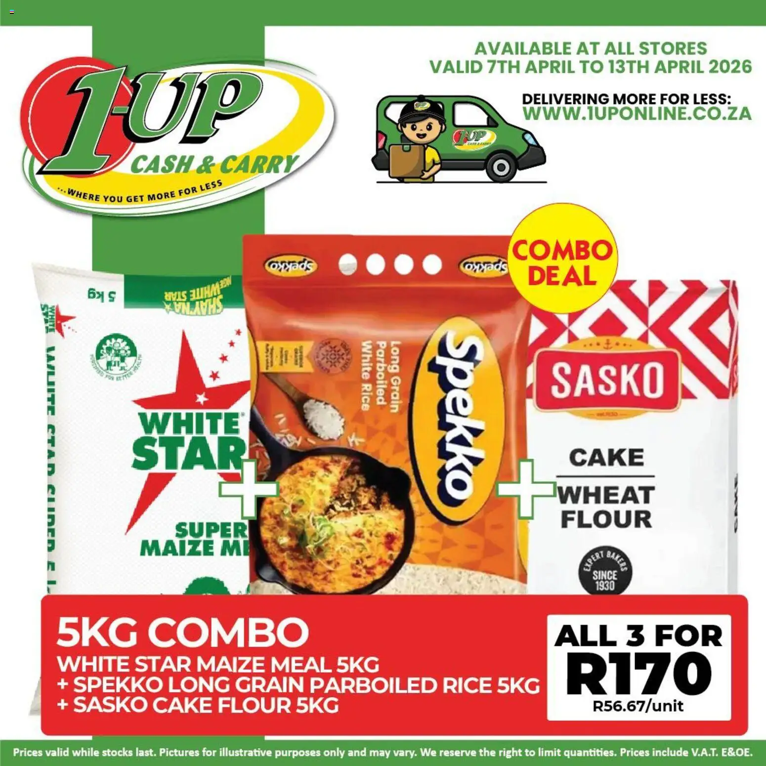 Preview of 1UP Cash & Carry flyer valid from 07/04/2026