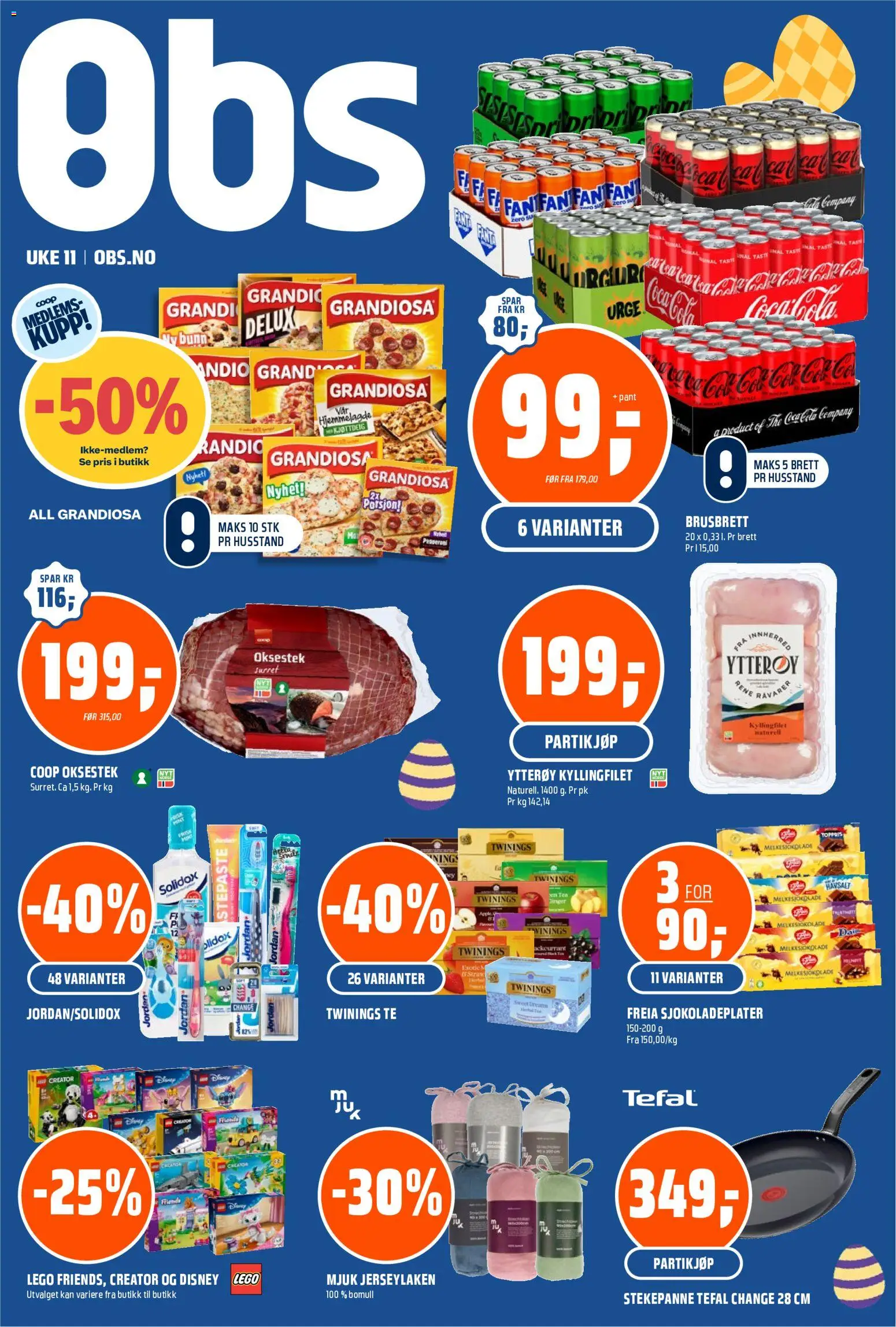 Forhåndsvis Coop Obs kundeavis fra butikk Coop Obs gyldig fra 09/03/2026