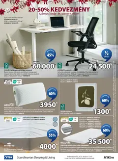 JYSK - Akciós újság JYSK megtekintése, amely érvényes 2025.10.15.-től | Oldal: 24