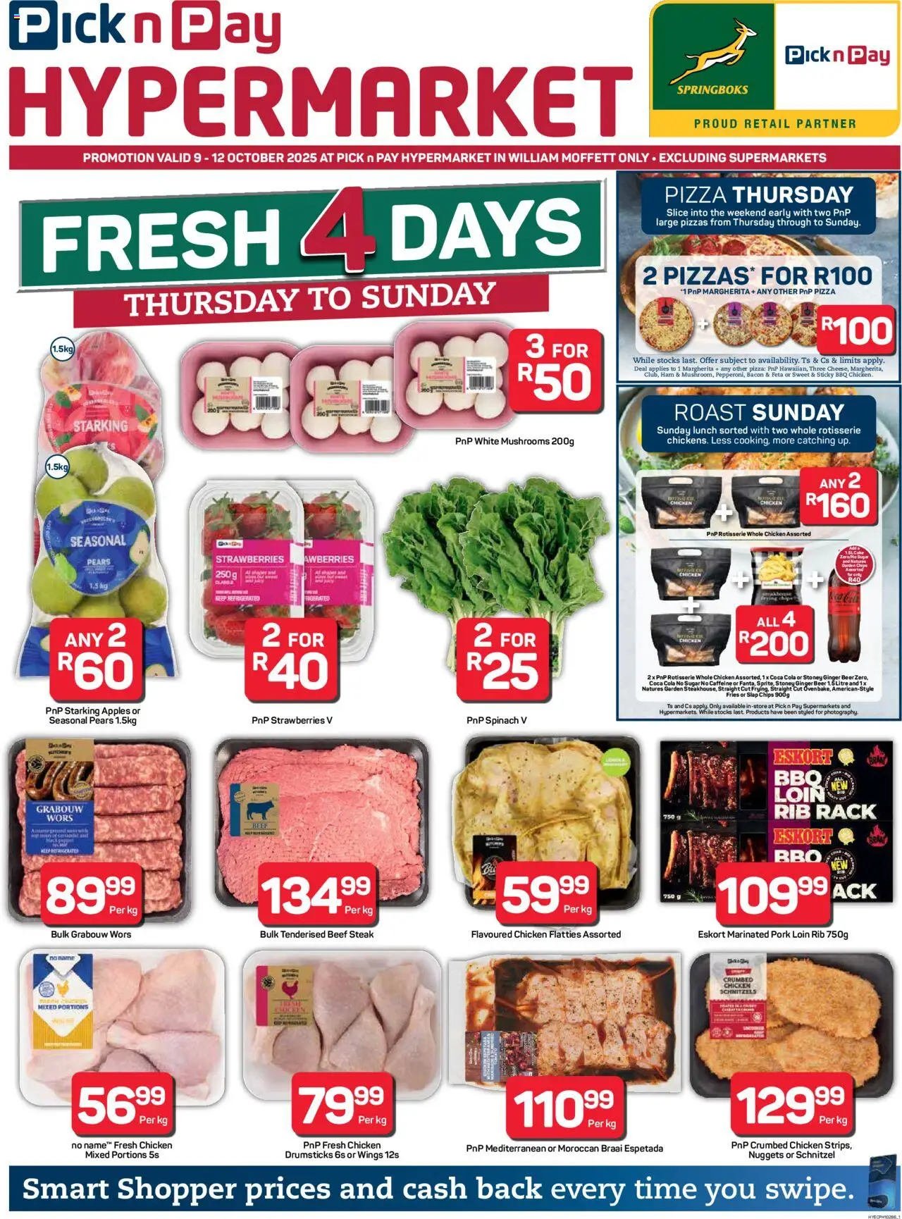Pick n Pay Eastern Cape - Hypermarket Fresh Specials from 09/10 - 22/10/2025 > Promotions
