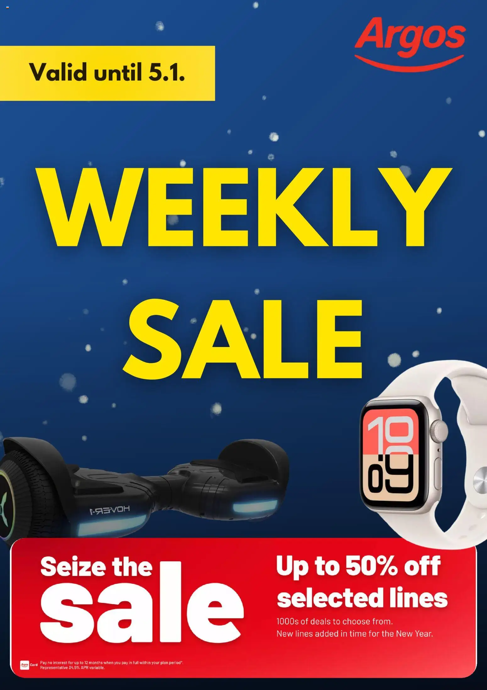 Preview of Argos Weekly offers valid from 30/12/2025