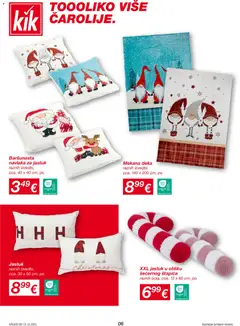 Pregled letka Katalog trgovine Kik vrijedi od 13.10.2025 | Stranica: 6