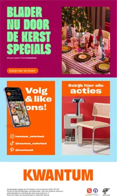 Voorbeeld van Folder van winkel Kwantum geldig vanaf 27-10-2025 | Pagina: 33