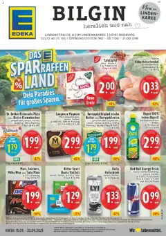 Vorschau von dem Prospekt des Geschäftes Edeka, gültig ab dem 14.09.2025