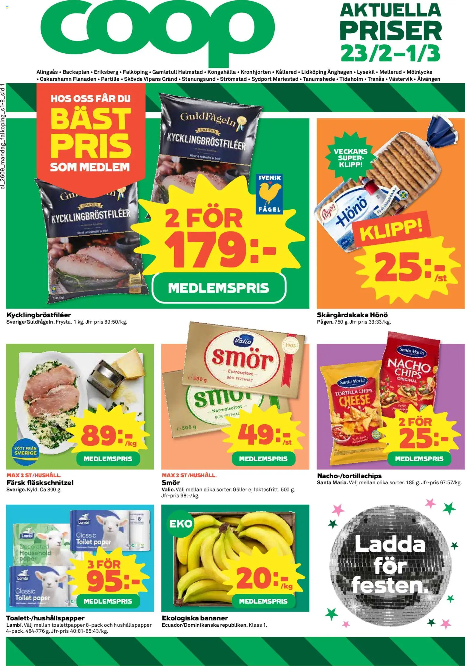 Förhandsgranska reklamblad Aktuella reklamblad Coop från butik Coop gäller från 23/02/2026