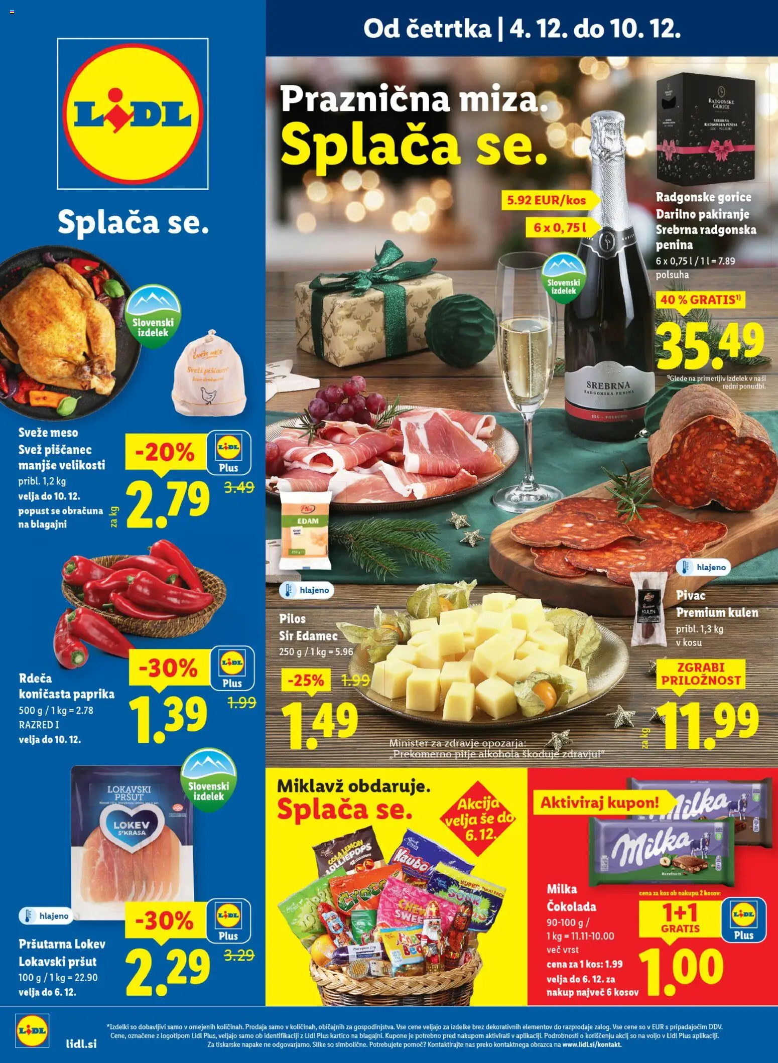 Predogled kataloga iz trgovine Lidl veljaven od 04.12.2025