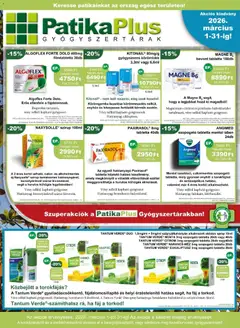 PatikaPlus - PatikaPlus akciós újság megtekintése, amely érvényes 2026.01.01.-től