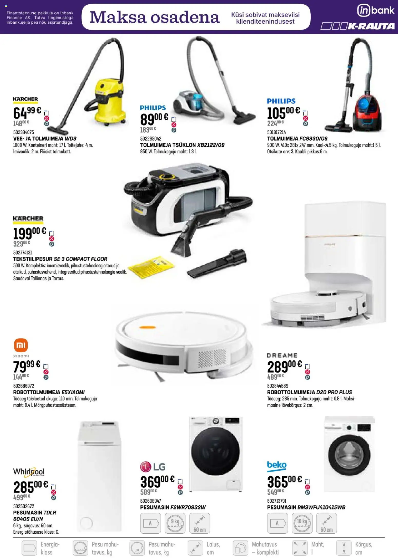 K-Rauta kliendilehe eelvaade alates 2026.01.07