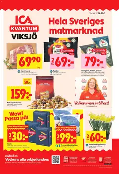 Förhandsgranska reklamblad Järfälla från butik ICA Kvantum gäller från 16/03/2026