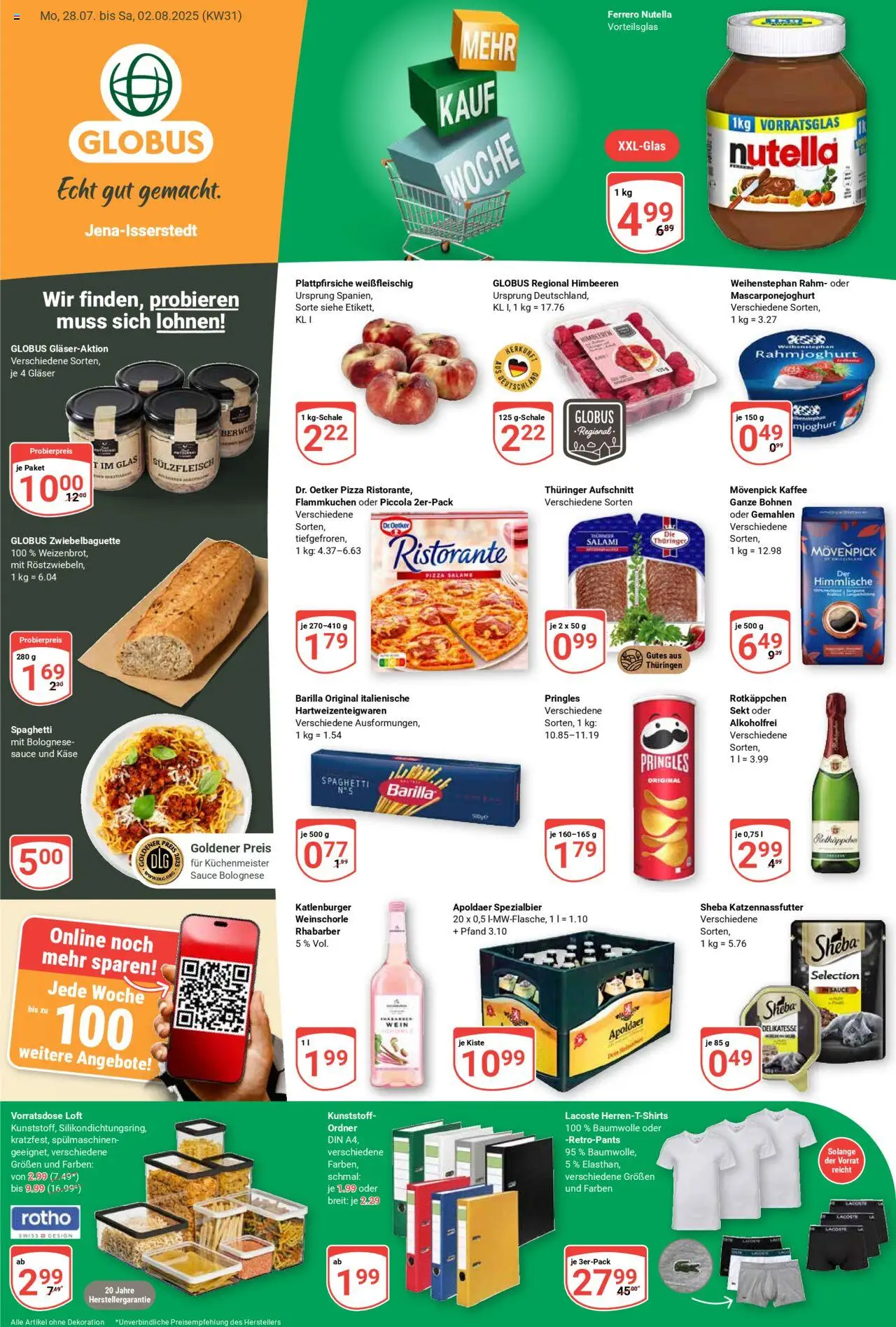 Globus Prospekt ab Montag 28.07.2025 > Prospekt