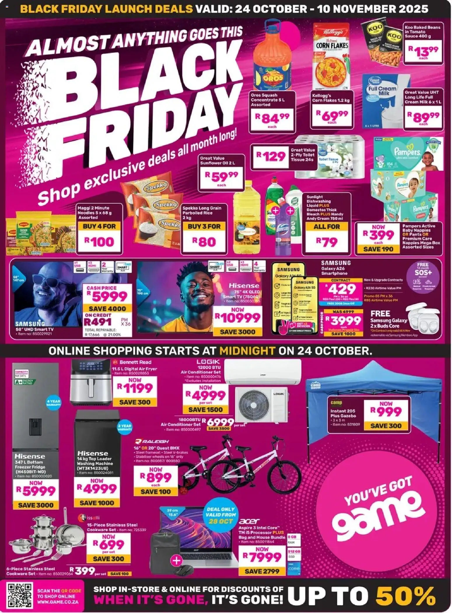 Game Black Friday from 24/10 - 10/11/2025 > Promotions