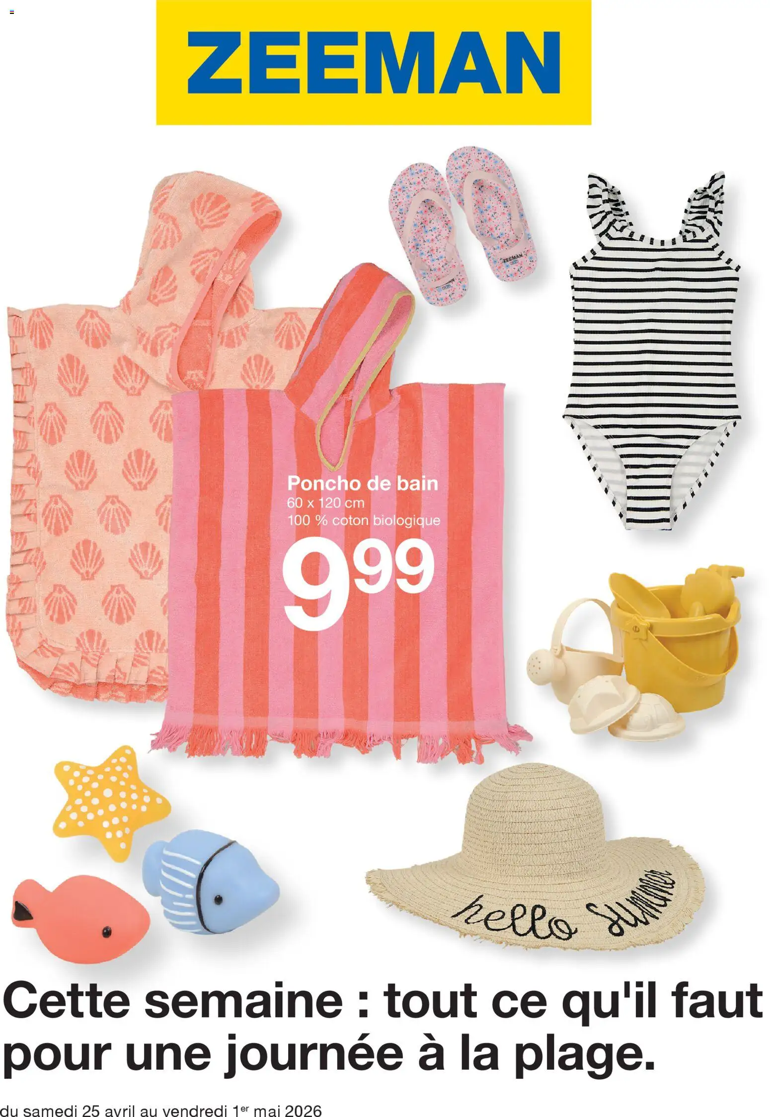 Prévisualisation de Catalogue Zeeman Printemps du magasin Zeeman formulaire valide 25/04/2026