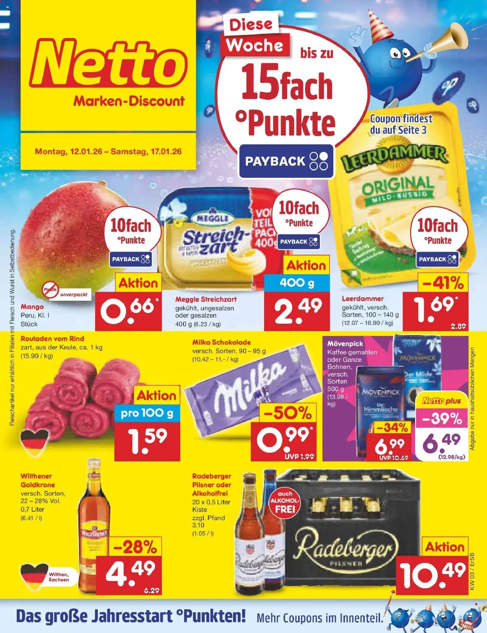 Vorschau von dem Prospekt des Geschäftes Netto Marken-Discount, gültig ab dem 12.01.2026