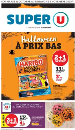 Prévisualisation de Catalogue du magasin Super U formulaire valide 21/10/2025