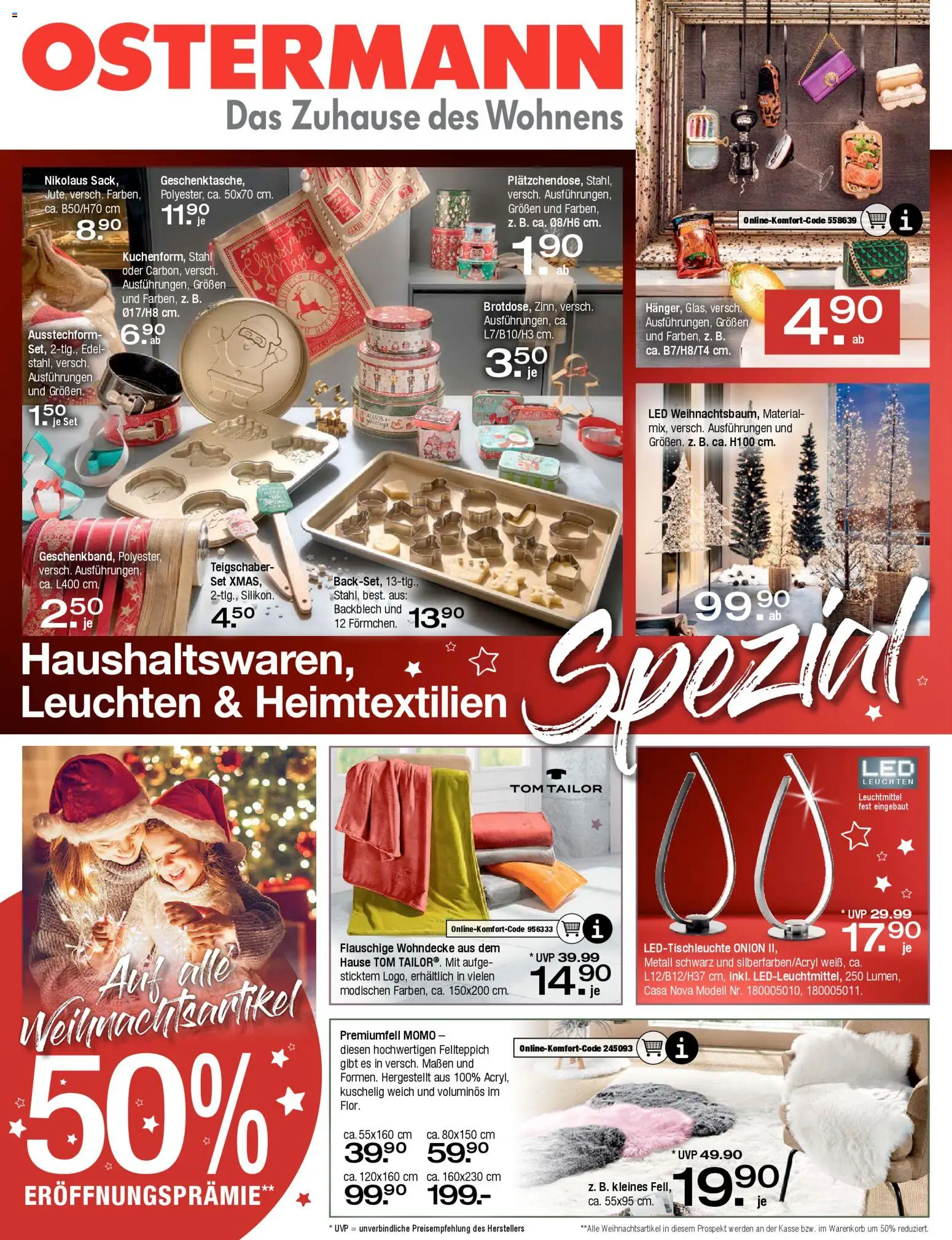 Vorschau von dem Prospekt des Geschäftes Ostermann, gültig ab dem 22.11.2025