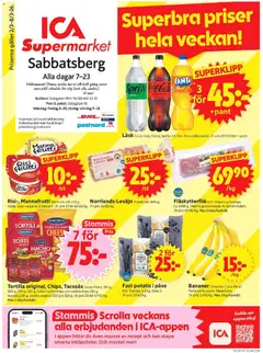 Förhandsgranska reklamblad Stockholm från butik ICA Supermarket gäller från 02/03/2026