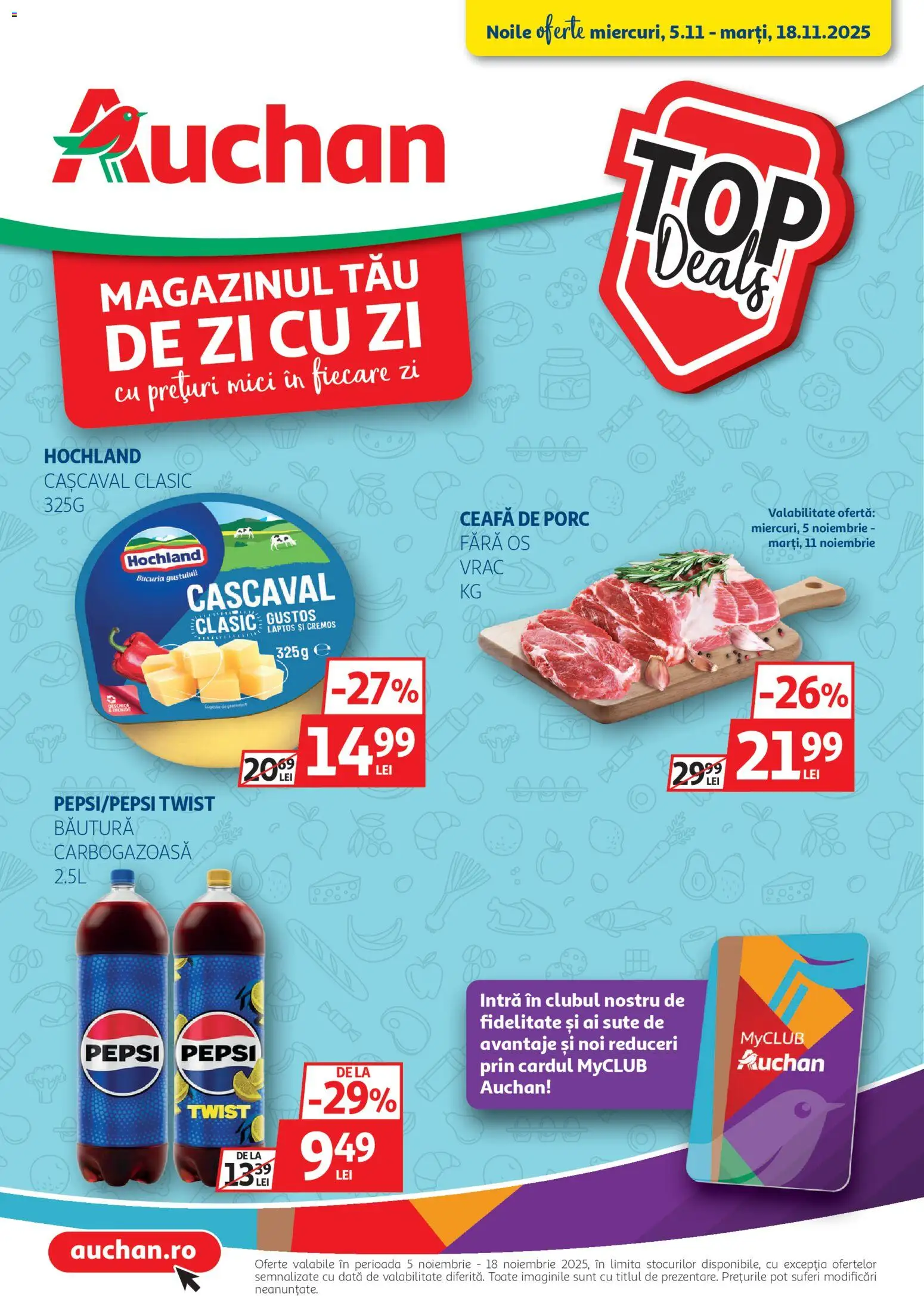 Previzualizarea de cataloage: Auchan Catalog nou valabil de la 05.11.2025