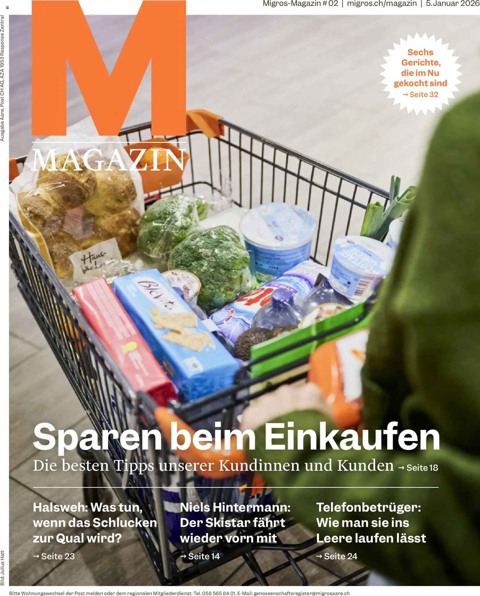 Vorschau des Merkblatts Magazin vom Shop Migros gültig von 05.01.2026 bis 12.01.2026