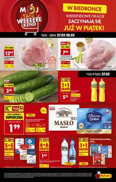 Pogląd gazetki "Biedronka gazetka tani weekend" ze sklepu Biedronka ważnej od 27.02.2026