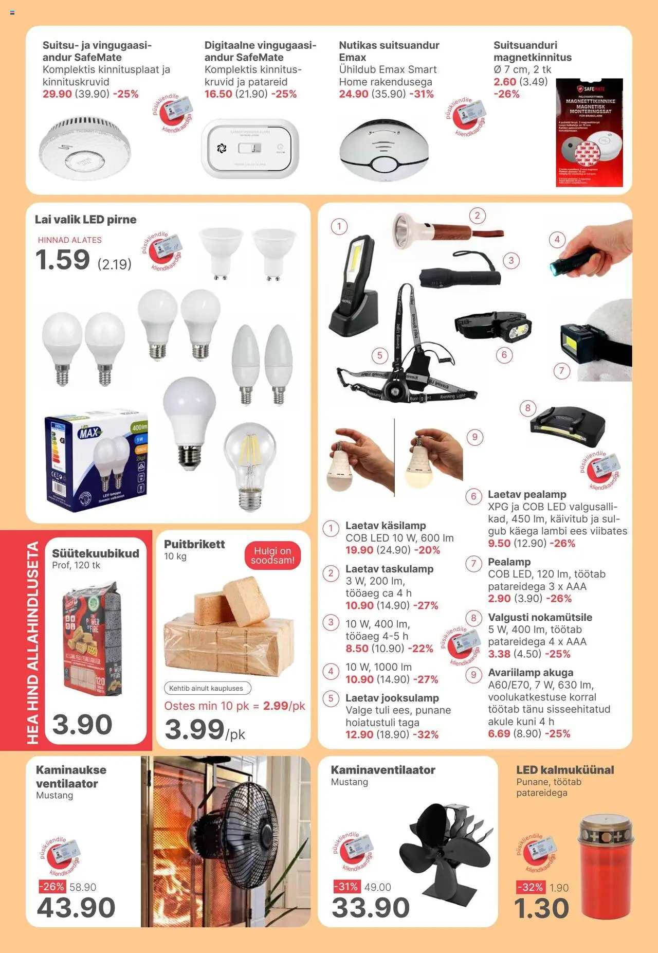 Magaziin kliendilehe eelvaade alates 2025.10.02