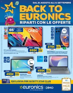 Anteprima dell'opuscolo Attuale volantino dal negozio Euronics valido da 21/08/2025