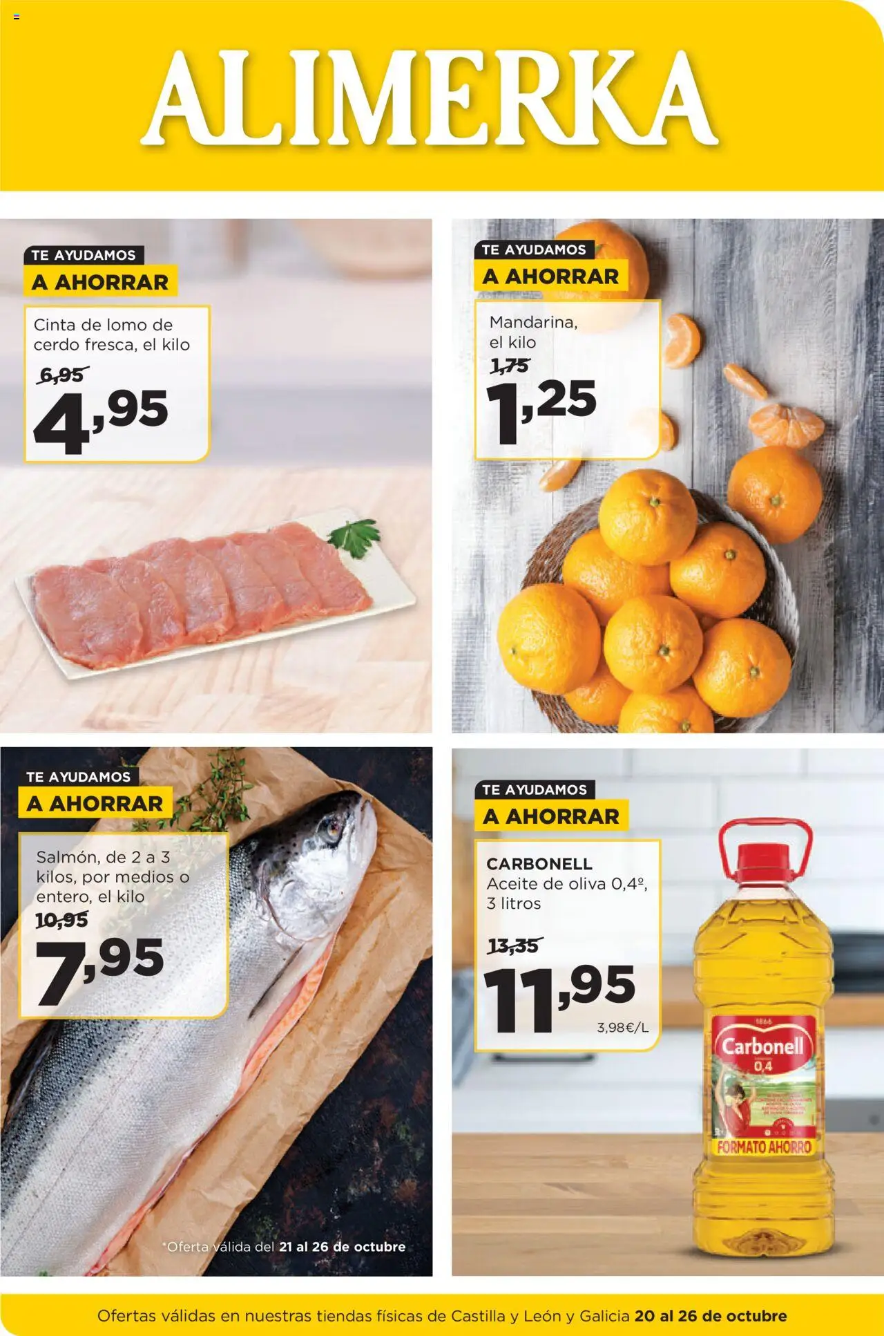 Alimerka Ofertas Castilla y León >> 20/10 - 26/10/2025 (catálogo)