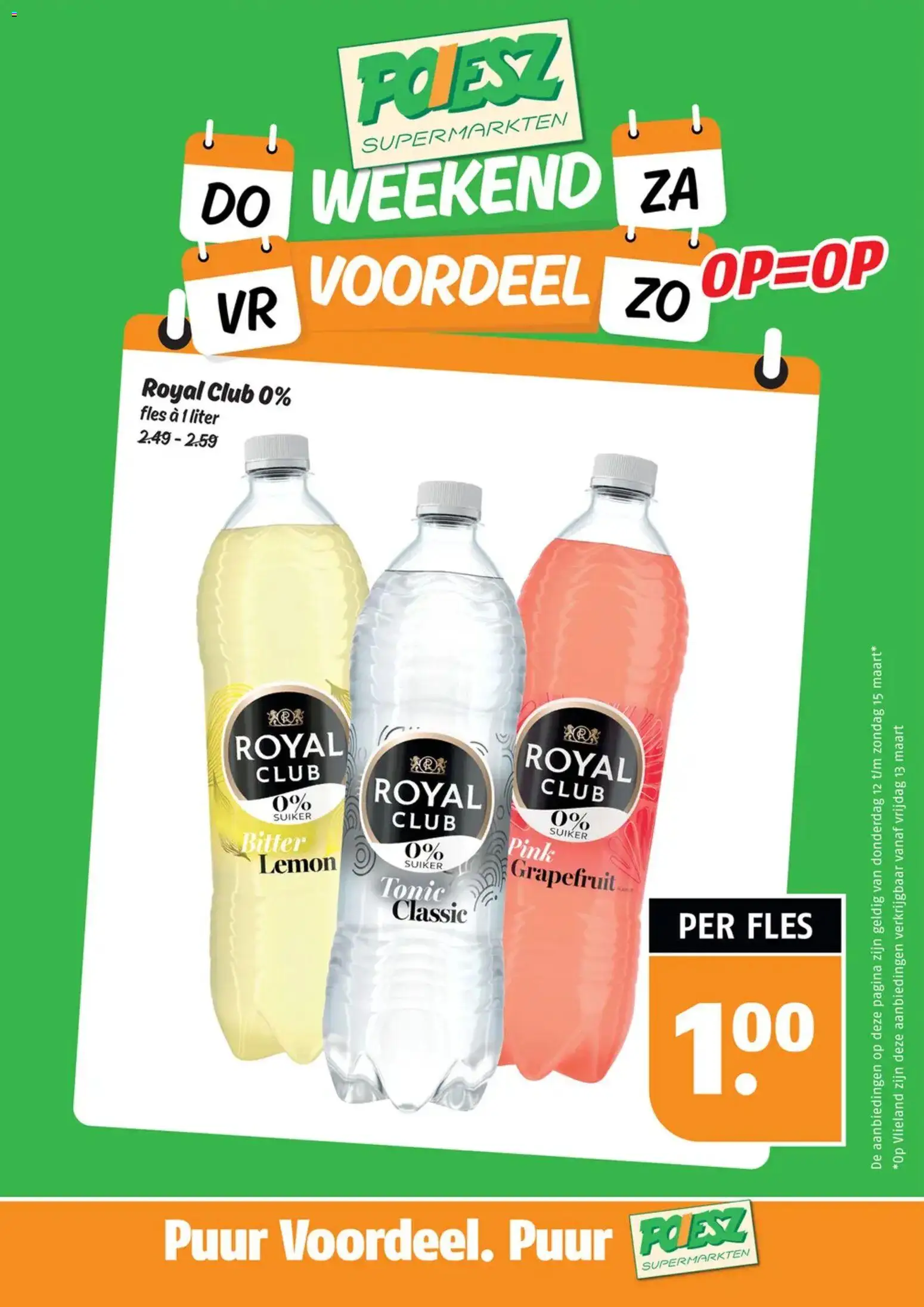 Voorbeeld van Poiesz folder - Weekendacties van winkel Poiesz geldig vanaf 12-03-2026