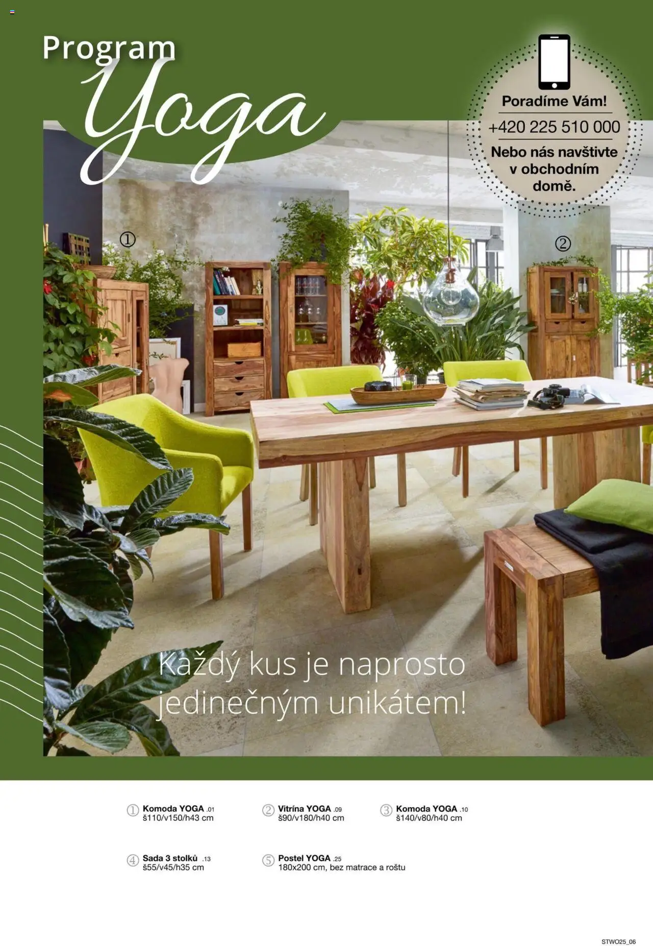  Sconto nábytek Katalog - Nábytek z masivu (od středy 01.01.2025) - strana 6