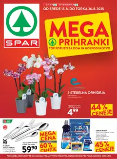 Predogled kataloga iz trgovine Spar veljaven od 13.08.2025
