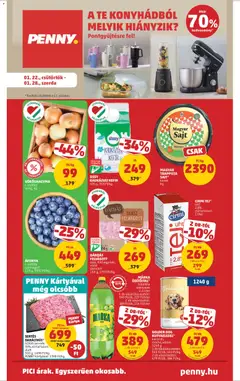 PENNY - Akciós újság PENNY megtekintése, amely érvényes 2026.01.22.-től