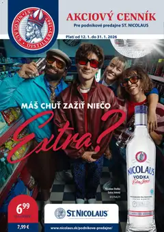 Náhľad St. Nicolaus letáku platného od 12.01.2026