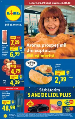 Previzualizarea de cataloage: Lidl Catalog nou valabil de la 29.09.2025