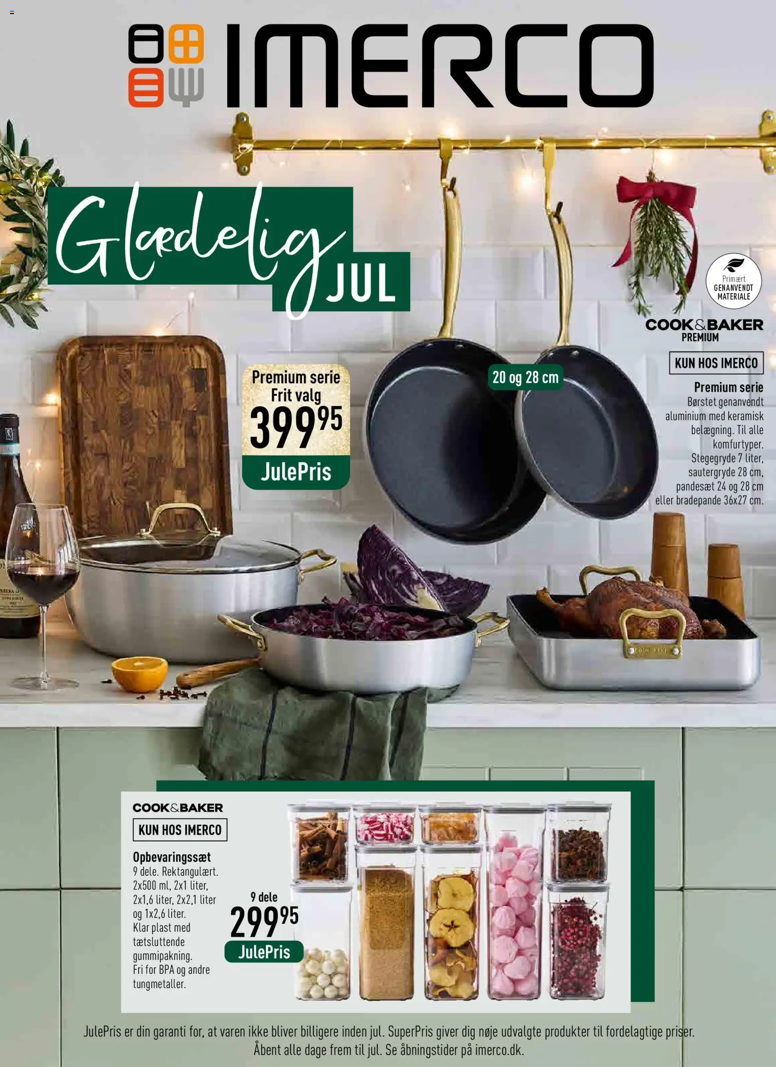 Eksempel på tilbudsavis Glædelig Jul fra butik Imerco gyldig fra 16/12/2025