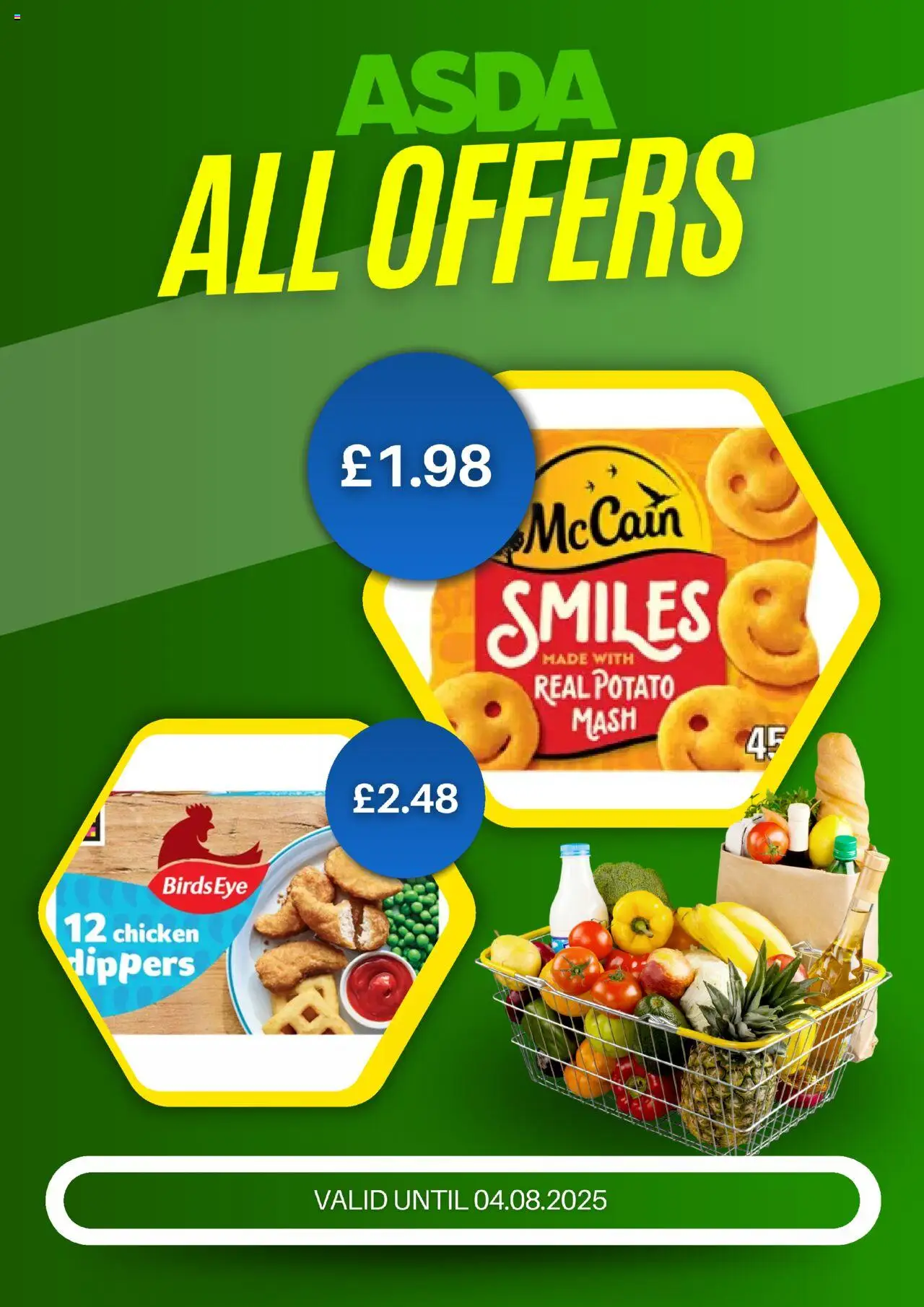 Asda shop Weekly offers valid from 29/07/2025 - Page number 1