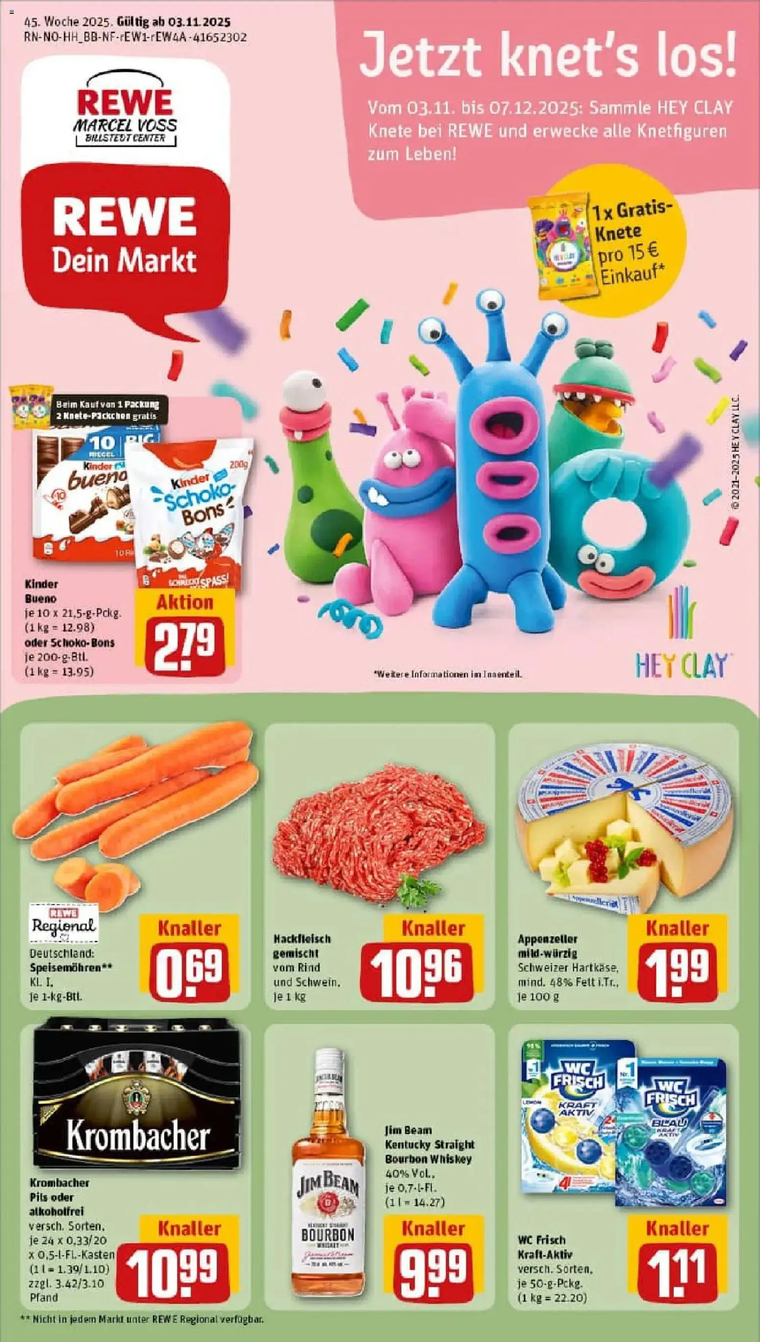 Vorschau von dem Prospekt des Geschäftes Rewe, gültig ab dem 02.11.2025