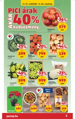 PENNY - Akciós újság PENNY megtekintése, amely érvényes 2025.11.27.-től | Oldal: 2