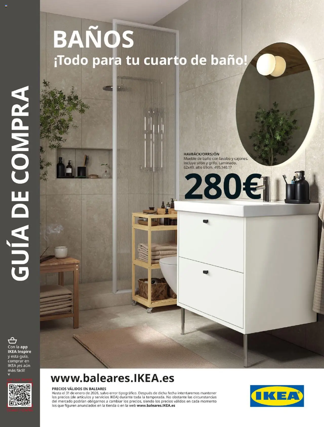 IKEA catálogo 01/09/2025 - 31/01/2026/2025 >> Baños