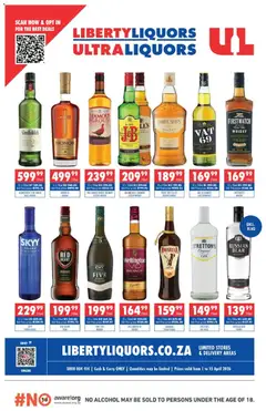 Preview of Ultra Liquors flyer valid from 01/04/2026